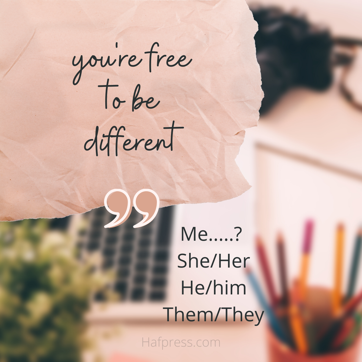 #Inklusion er noget du styrker med pronomener he/him eller she/her i ...